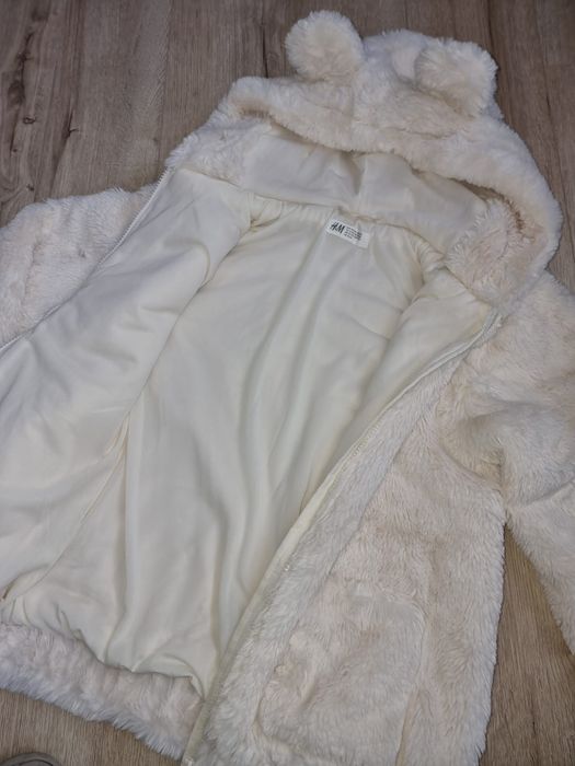 Blăniță alba H&M, mărimea 158-164