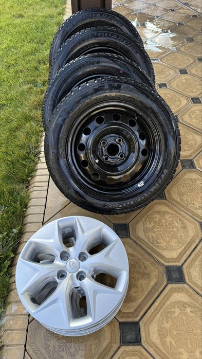 Хундай Акцент. Зимние шины с дисками