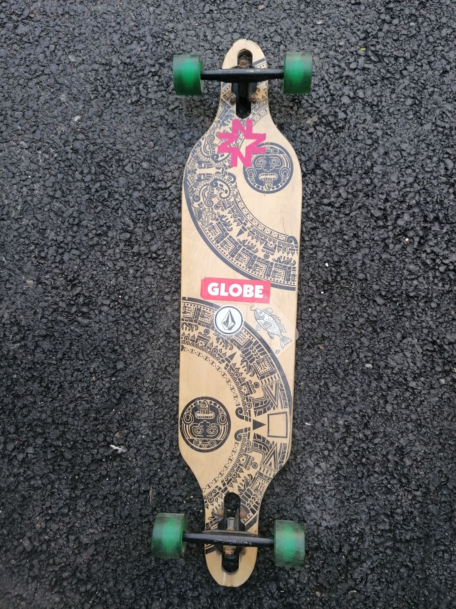 Skateboard / Langboard cu roți de silicon