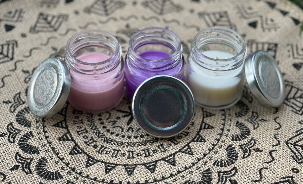 Marturii lumânări parfumate la borcan decorațiuni handmade