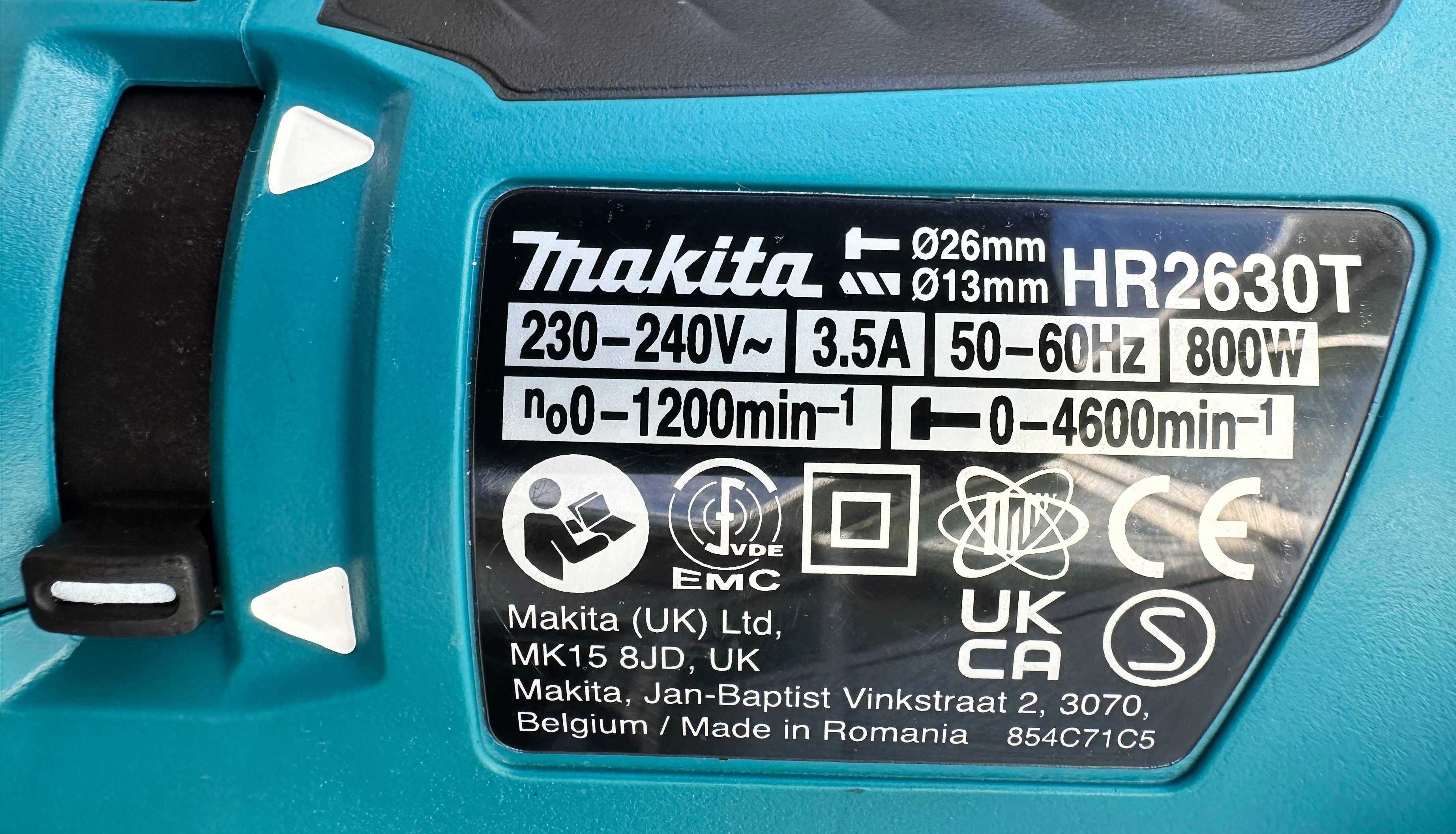 Makita HR2630T - Нов перфоратор 800W 2.4J