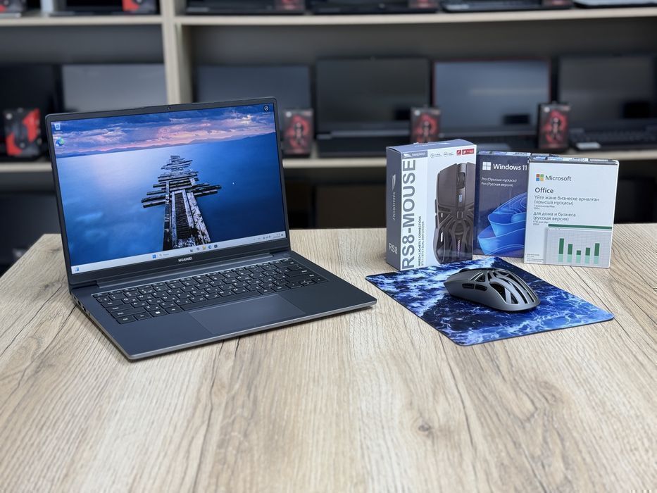 Ноутбук бизнес класса HUAWEI D14 | Core i5-1240P | 8GB | 512SSD