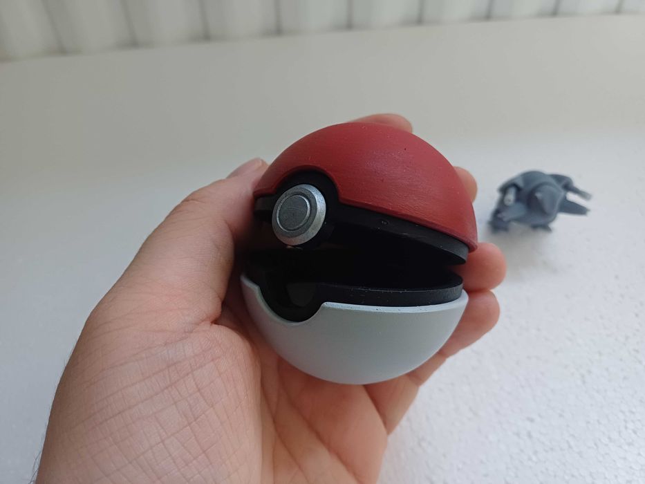 Poke Ball, Printat 3d cu rasina, Pokemon