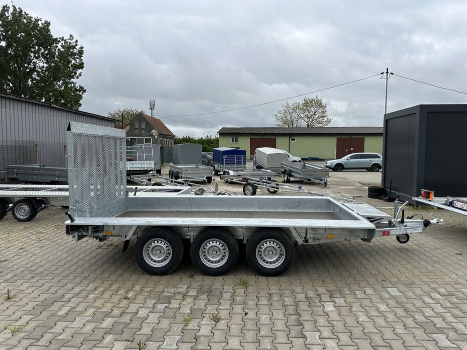 Platforma transport utilaje 3 axe 3500kg an fab 2025noua)