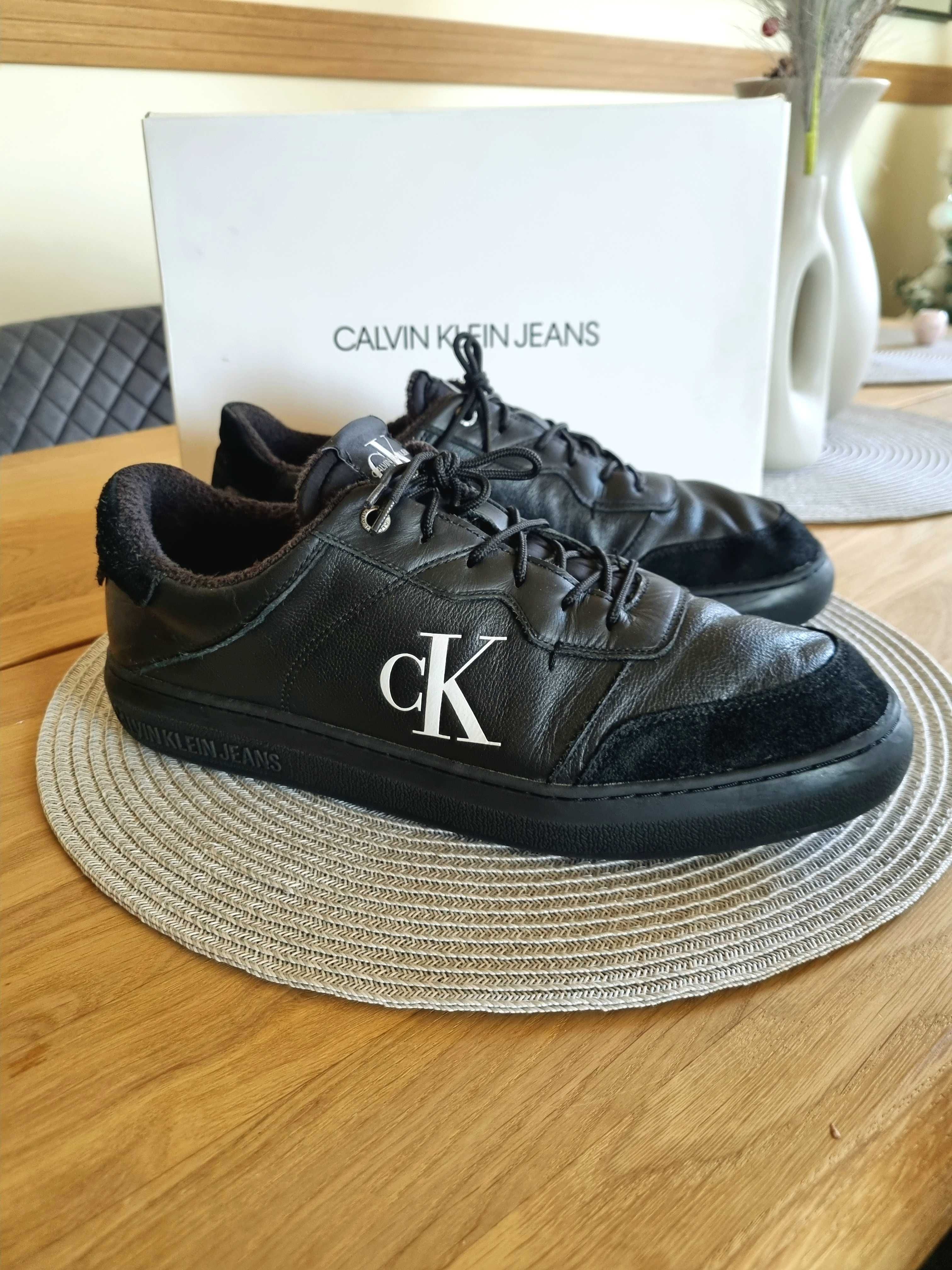 Сникърси Calvin Klein естествена кожа номер 44