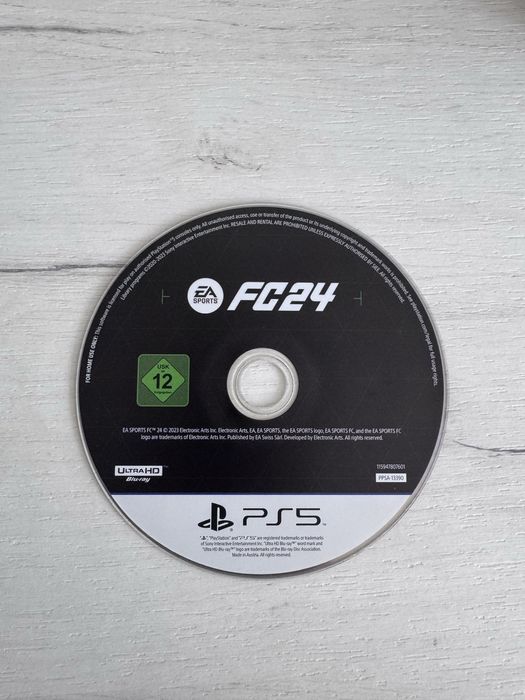 PS5 slim disk + maneta si FC24