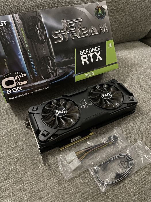 Palit GeForce RTX 3070 JetStream – Видеокарта в отличном состоянии!