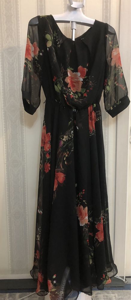 Платье шифоновое 50-52 размер Турция