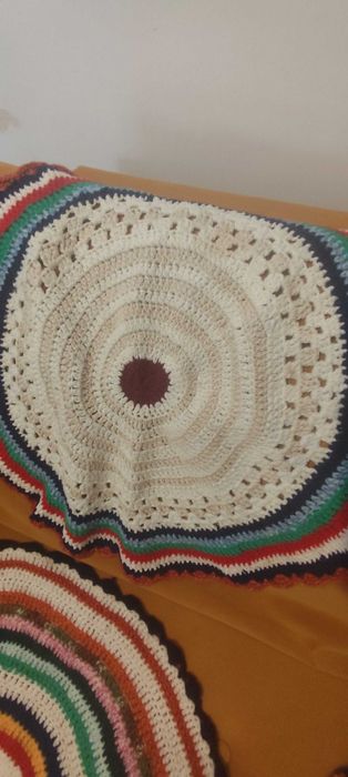 Set 8 covorașe crosetate manual