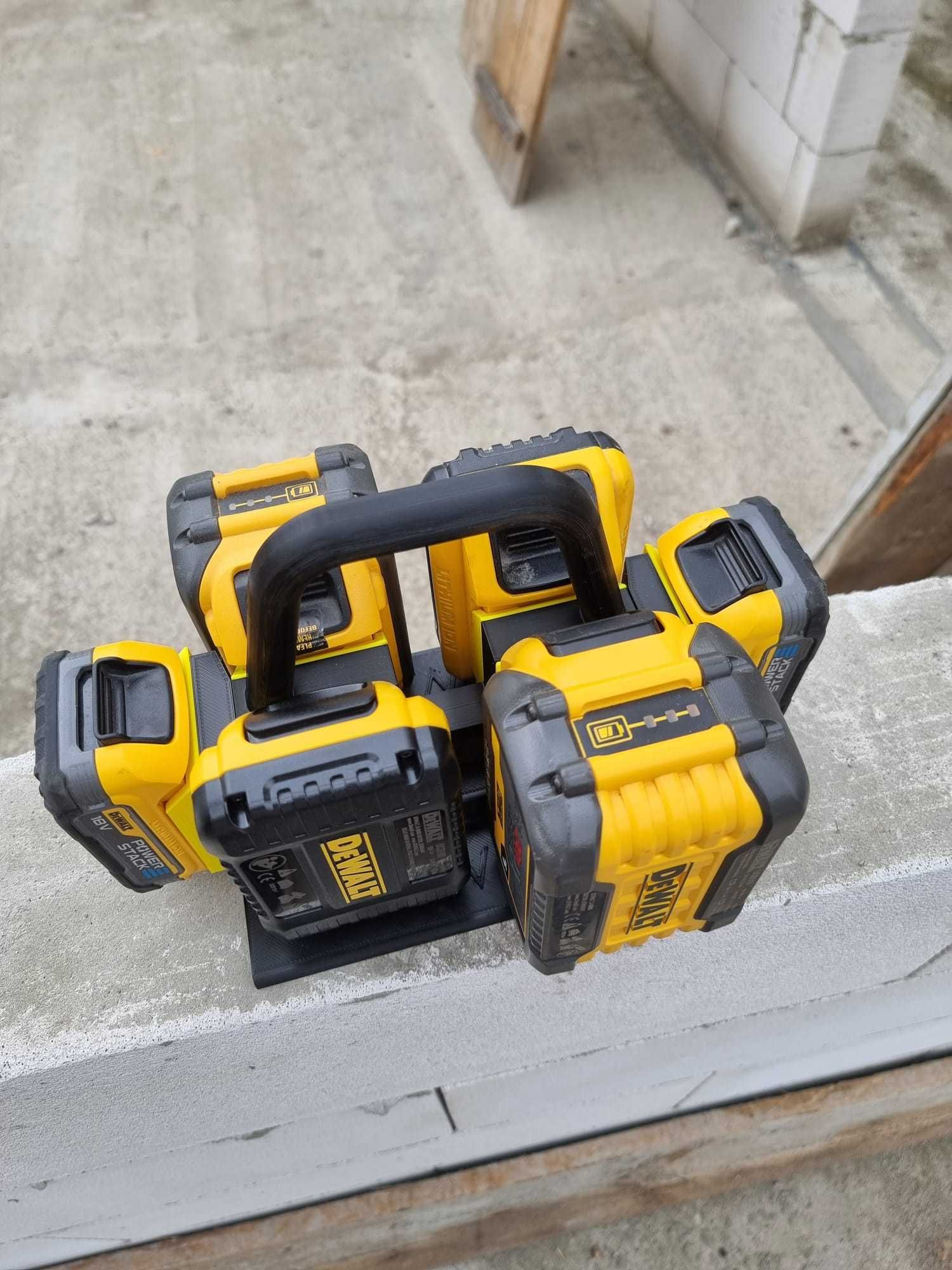 Geanta / Suport Transport acumulatori Dewalt  XR 18V-54V Flex Volt