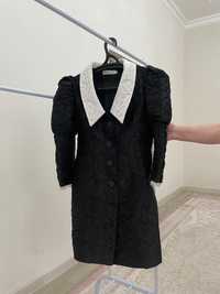 черное короткое платье 42 размера