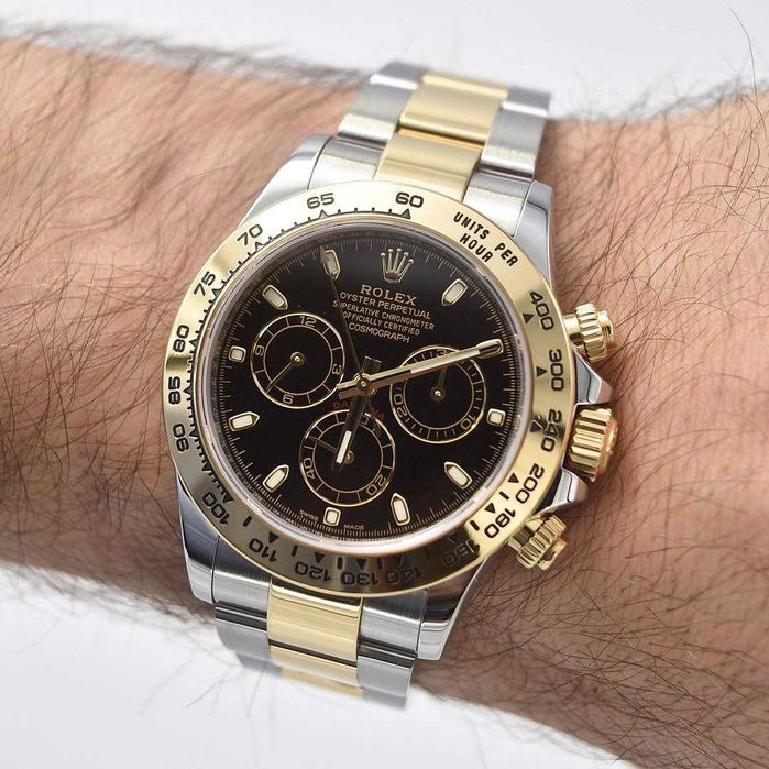 Rolex Daytona bi-color b;lsvkl/behite