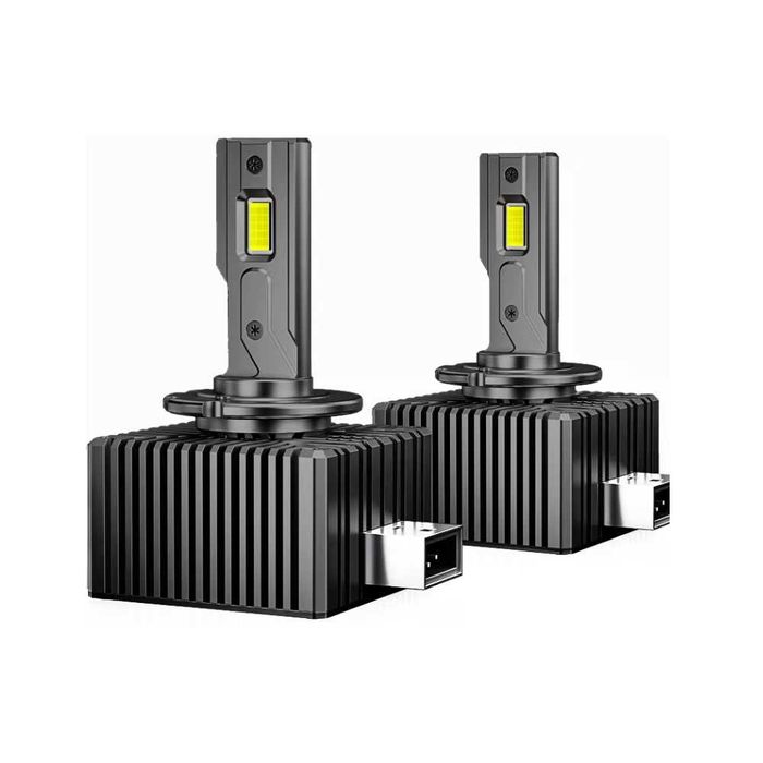 Set 2 becuri D1S xenon LED BMW lumina alba 6000K, fara eroare in bord