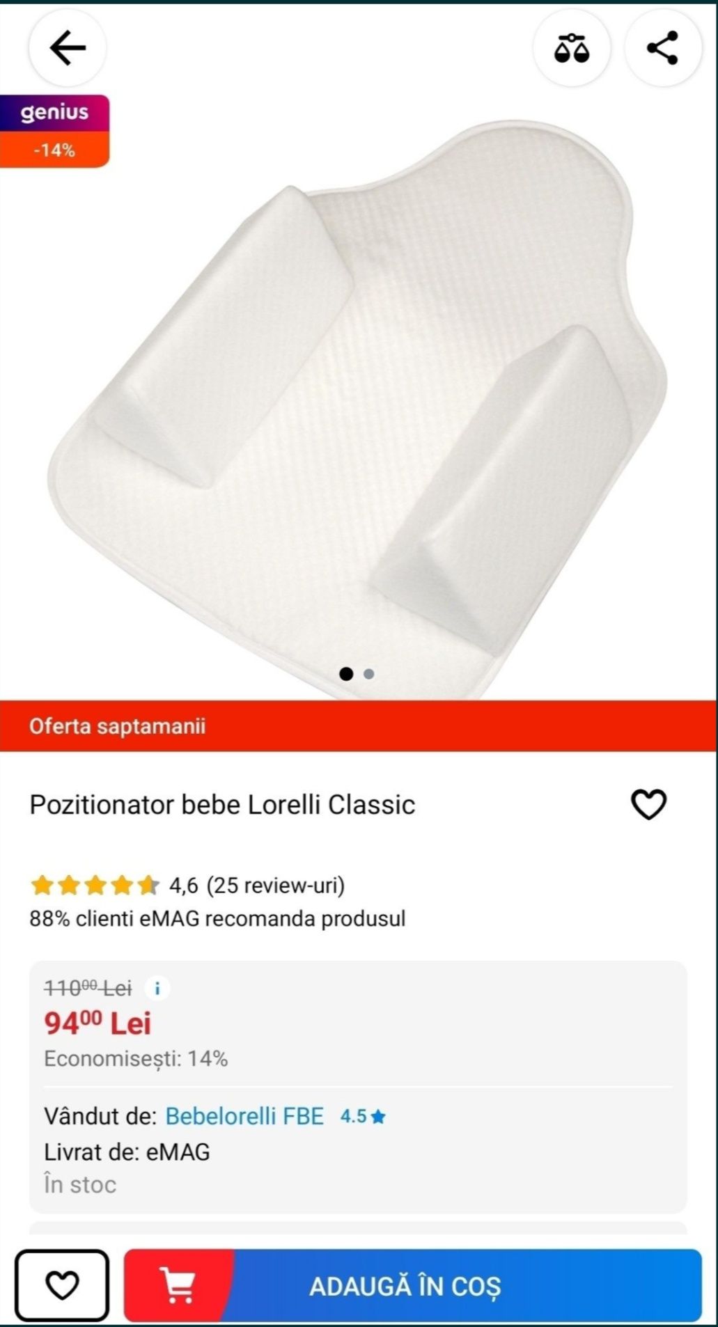 Suporturi antirasturnare bebelusi