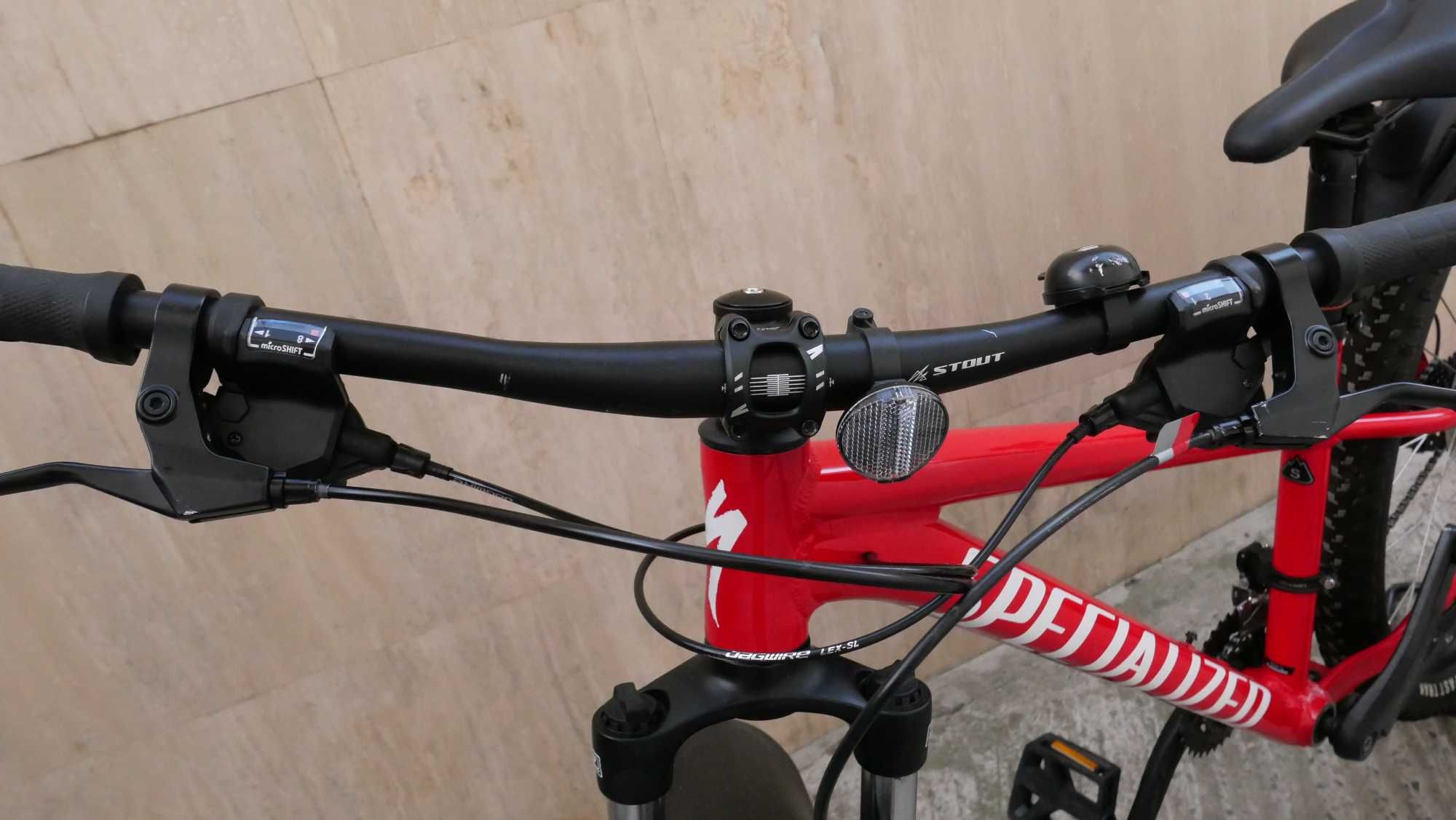 Specialized Rockhooper, 27.5 S, Suntour 100 ход, 2x 8 microShift