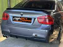 Бмв е90/е91 дифузьор / Добавка за задна броня за М Техник / Bmw e90