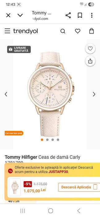 Ceas dama Tommy Hilfiger TH 32431052205