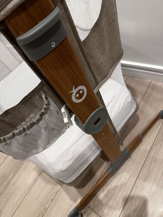 Patut co-sleeper 4in1 MoMi + saltea de bambus