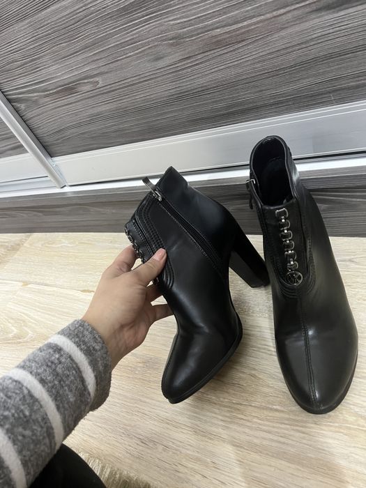 Зимние туфли турция кожа