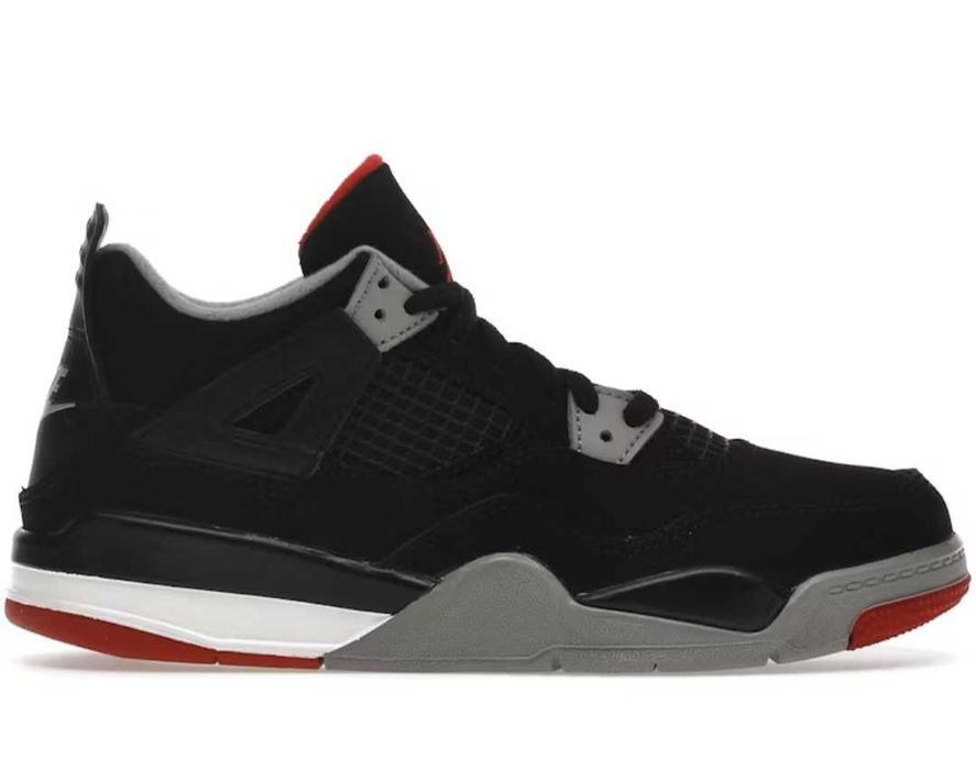 Jordan 4 черно червени