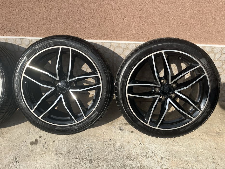 Алуминиеви джанти Audi 5x112 18 66.6/57.1 с летни гуми 245/40/18