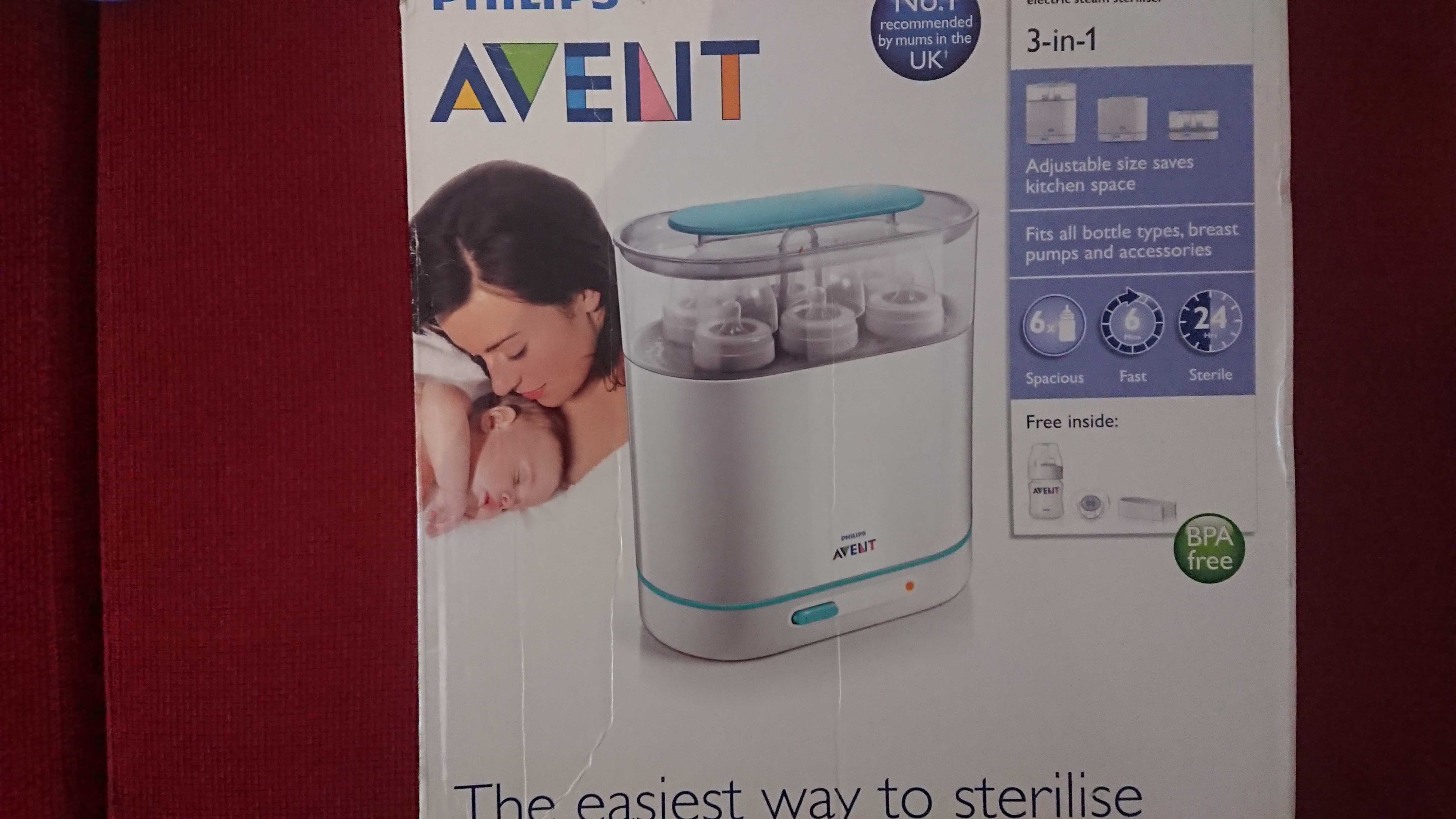 Sterilizator electric biberoane Philips Avent 3 in 1