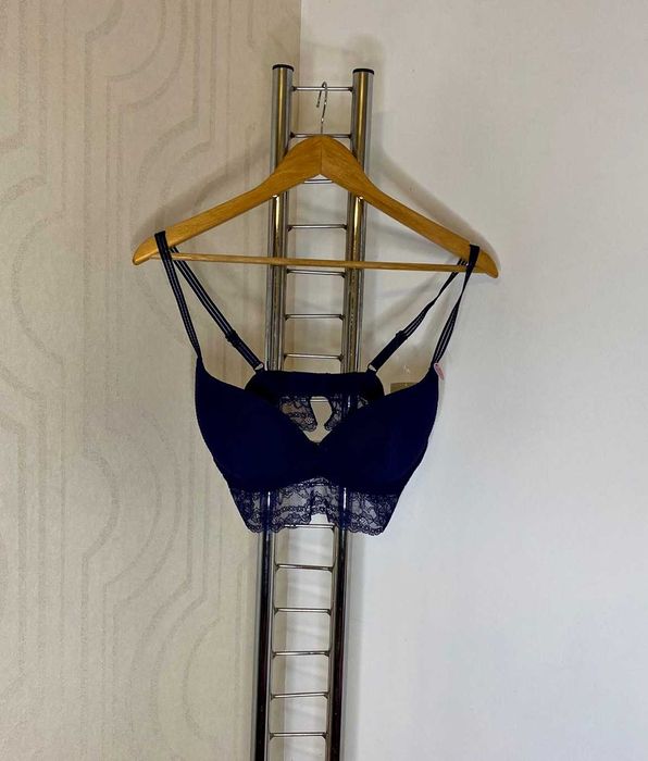 Sutien buretat cu terminatie din dantela si balene Kiabi - 95C/ EU 80C