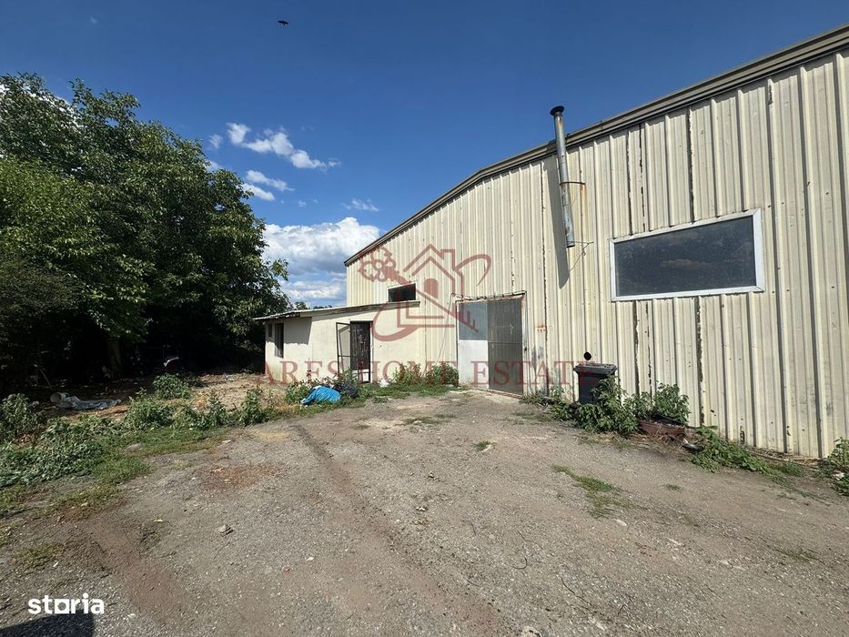 Spațiu industrial/depozit 228 mp – Moșnița Nouă. Fostele hale Avicola.