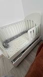 Patut din lemn Ideal Bebe - ca nou