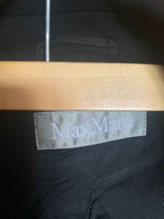 Черно сако Max Mara ( фина вълна),размер 42 IT