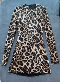 Леопардова къса рокля