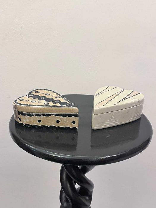 Set doua casete din granit vechi bibelou bibelouri ieftine