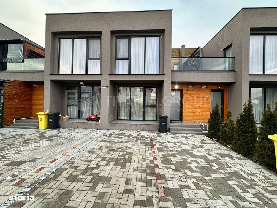 Casa mobilata modern, cu 3 camere de inchiriat - Sanpetru