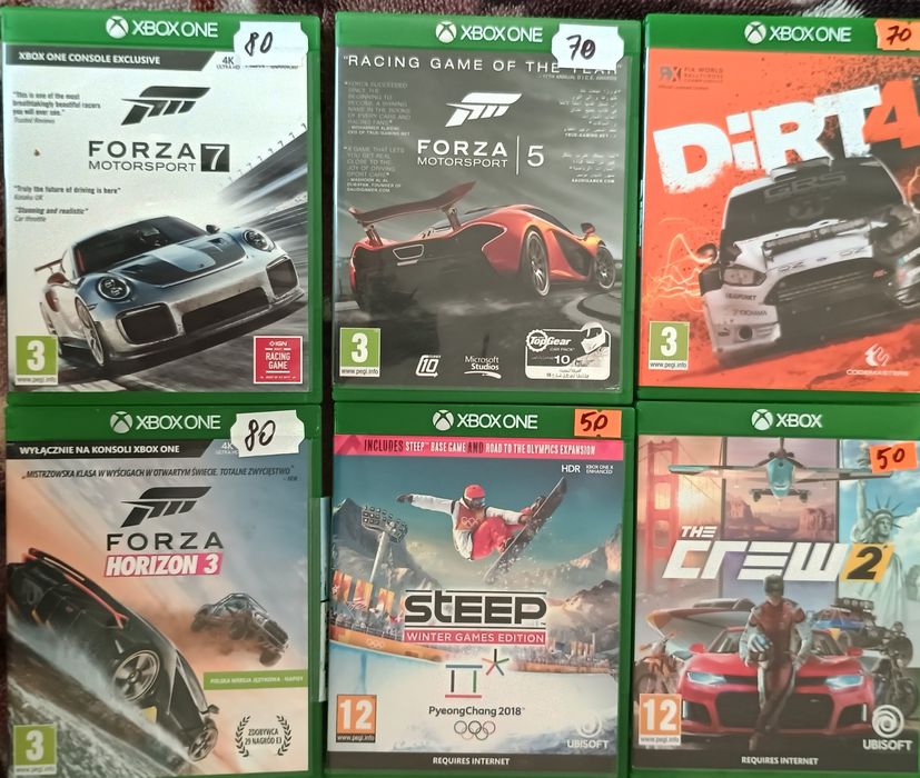 Joc urî Xbox one one s one x copii mașini sport etc