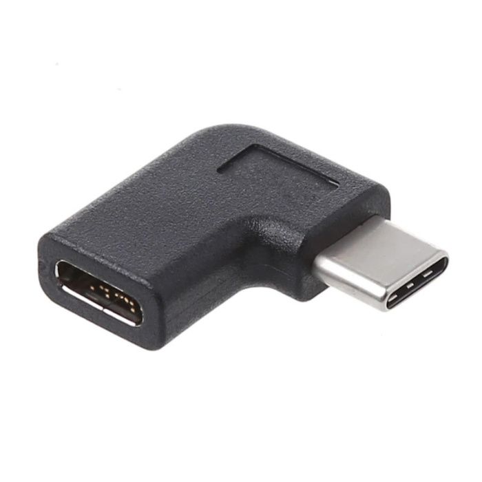 Adaptor USB-C tata - mama la 90 grade USB tip C laptop telefon tableta