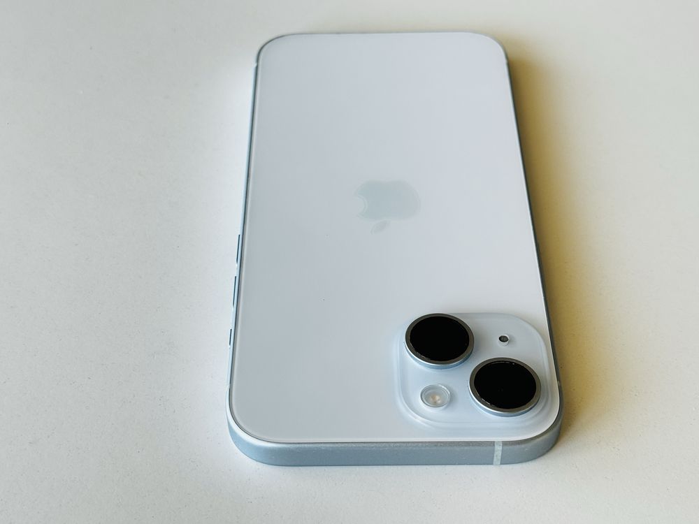 Iphone 15 128GB Blue 100% Батерия! Гаранция 6 месеца