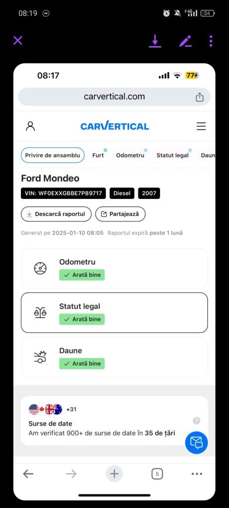 Ford mondeo ghia