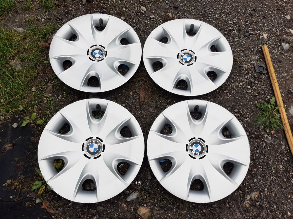 4бр.железни джанти-5х120-16цола+оригинални тасове за BMW-1