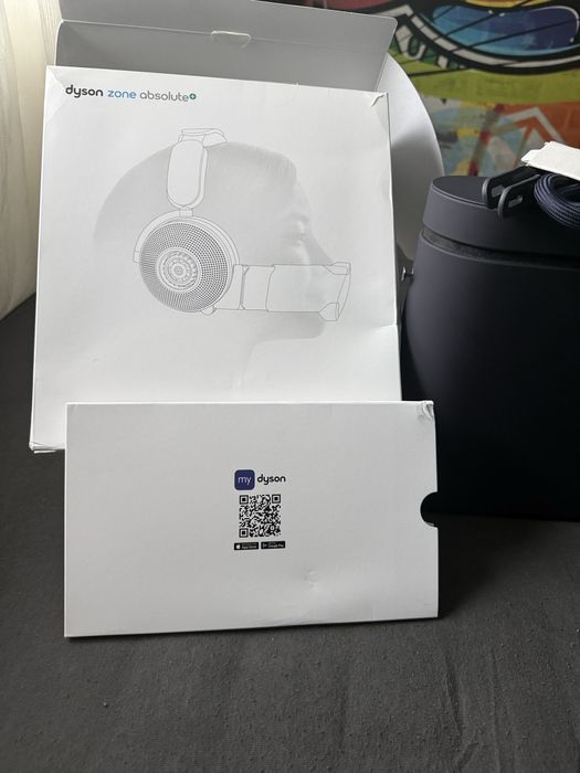 dyson zone headphones with air purification and noise cancelling