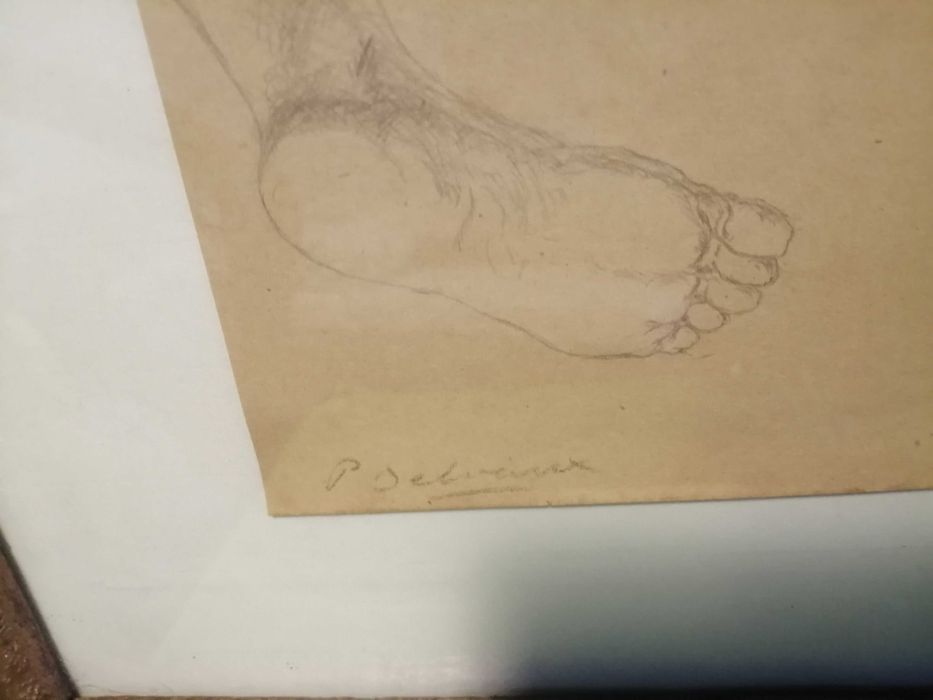 Tablouri Paul Delvaux - desene de colectie, studii originale, semnate