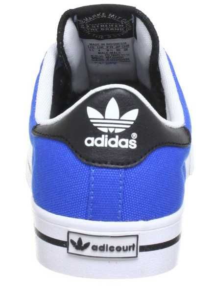 40 2/3_Adidasi originali Adidas_din panza_albastru_in cutie_Oferta