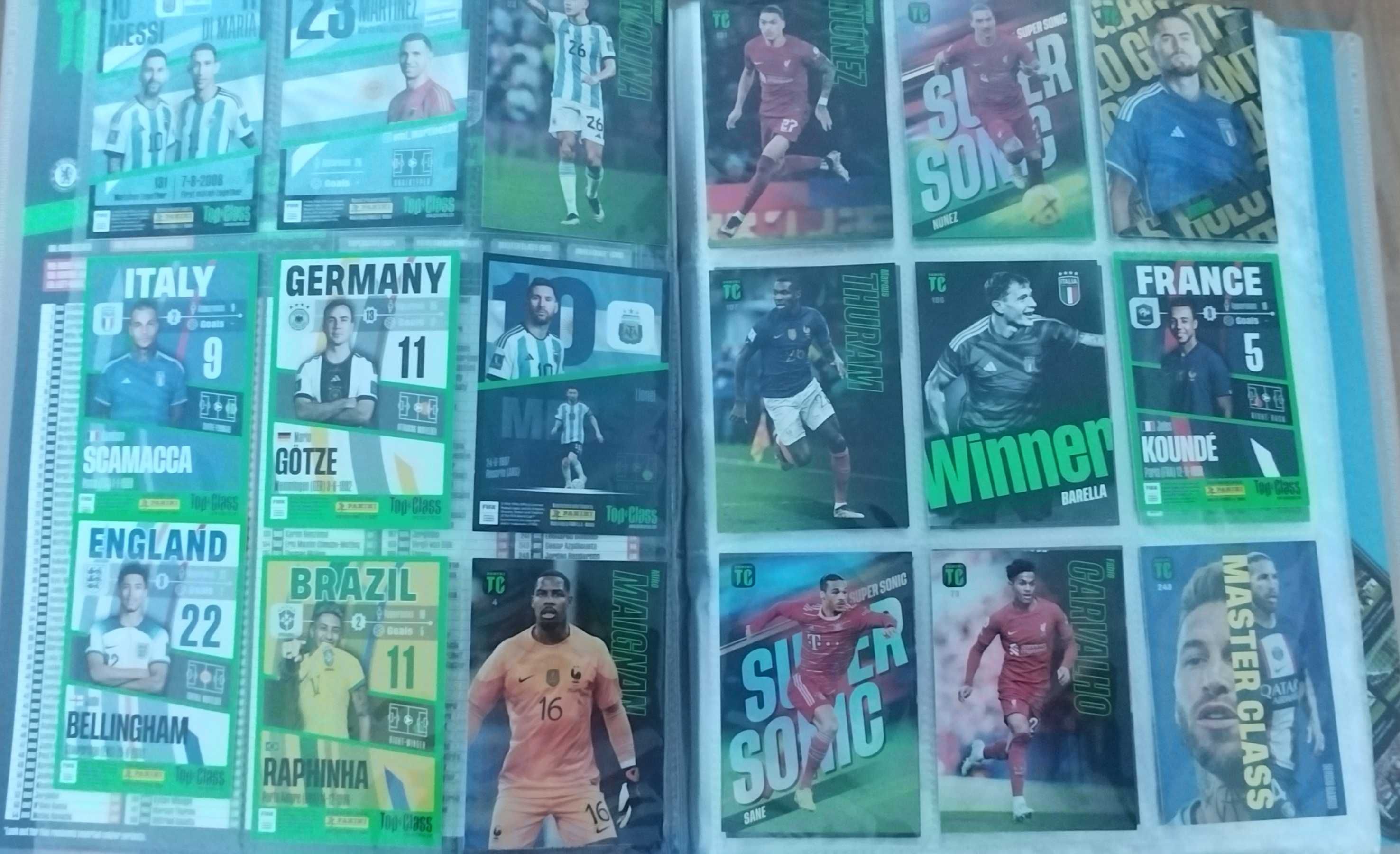 Cartonașe FIFA și Panini cu fotbaliști