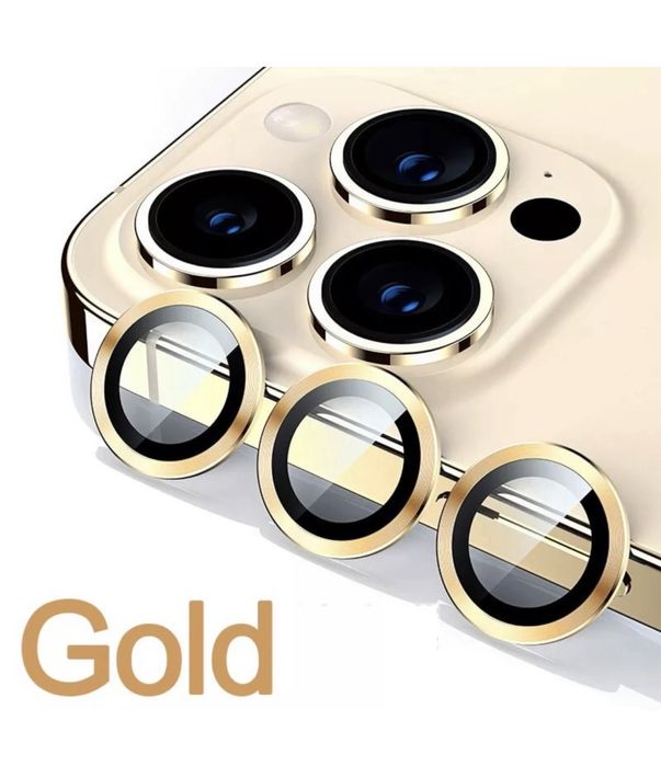 Iphone 14/15/16/17/PRO/MAX PLUS AIR Folie Sticla Camera 3 in 1 Rainbow