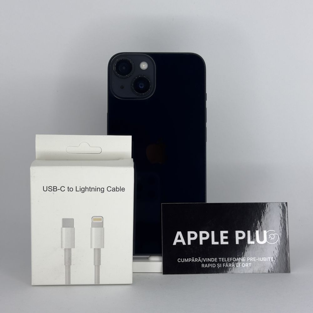 iPhone 14 Midnight + 24 Luni Garanție / Apple Plug