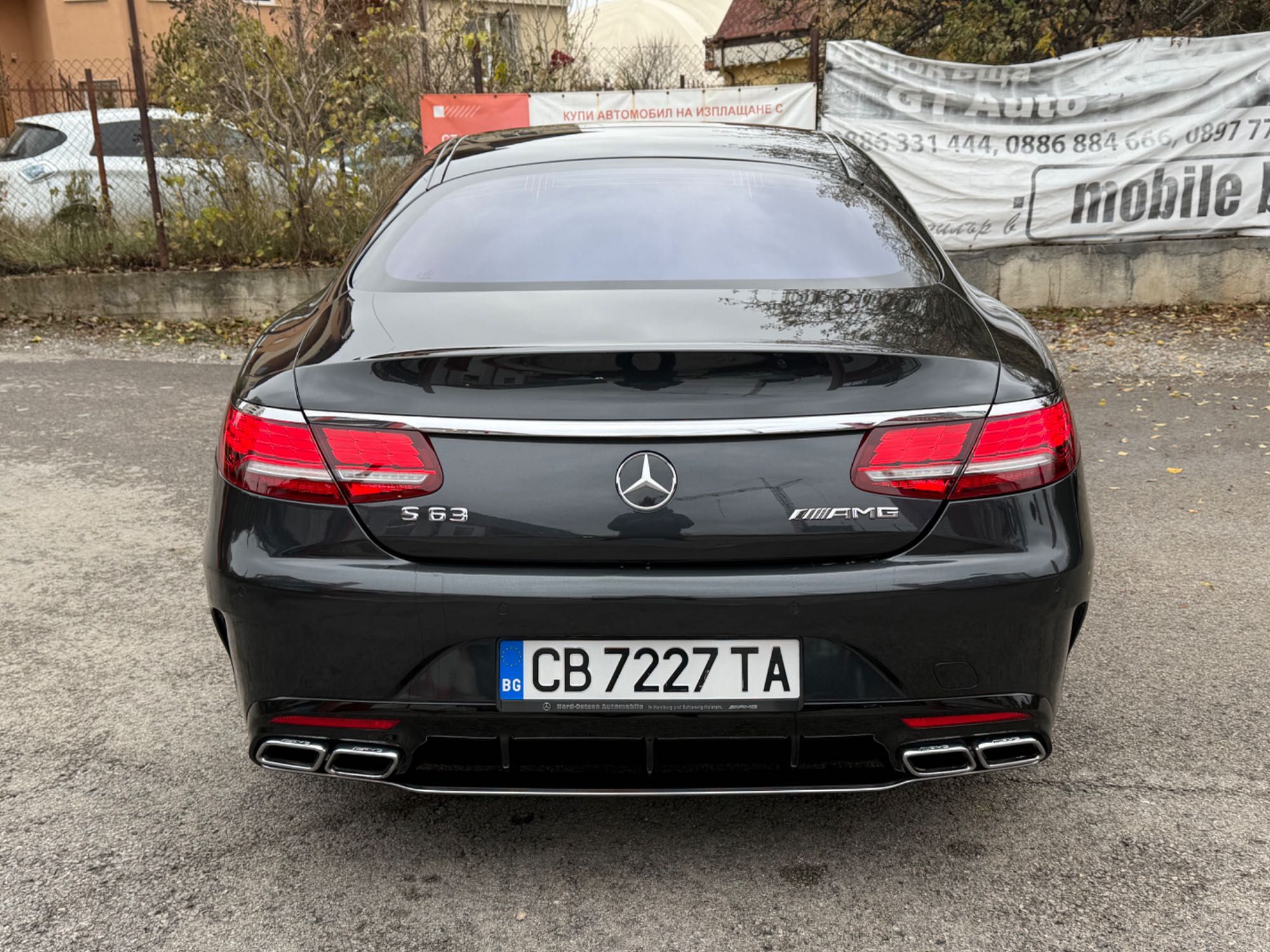 Mercedes-Benz S 63 AMG V8 (585 кс) 4MATIC/Swarovski LED/FACELIFT-pack