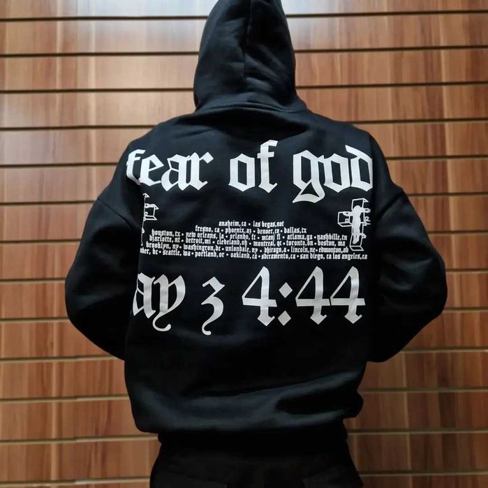 Hoodie FoG 4:44 fear of god essentials худи толстовка