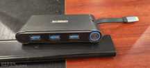 Hub 7 in 1 Urban Factory TCM15UF, USB Typ C
