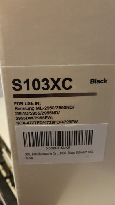 "Samsung S103XC"Тонер касети-лазерни