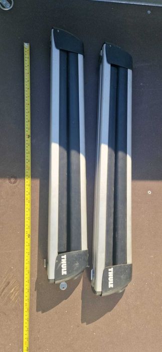 Bare transversale THULE  suport ski / bicicleta  cutie portbagaj