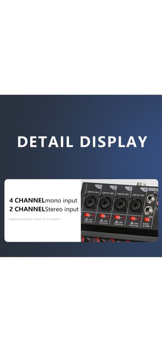 De vânzare mixer cu 6 canale